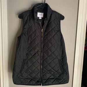 BLACK old navy vest